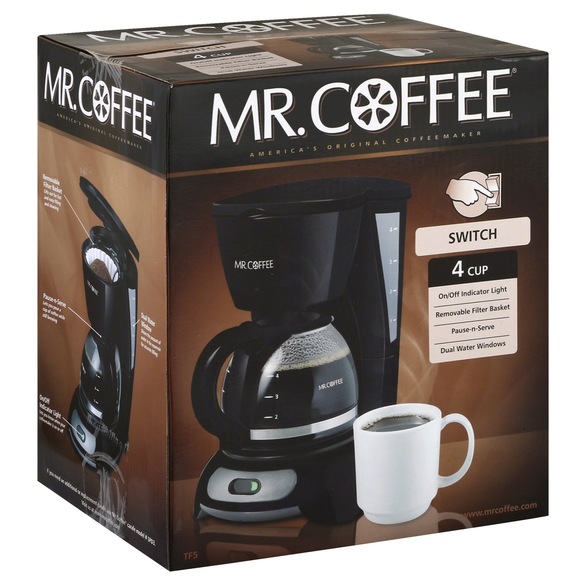 slide 1 of 4, Mr. Coffee Coffeemaker 1 ea, 1 ct