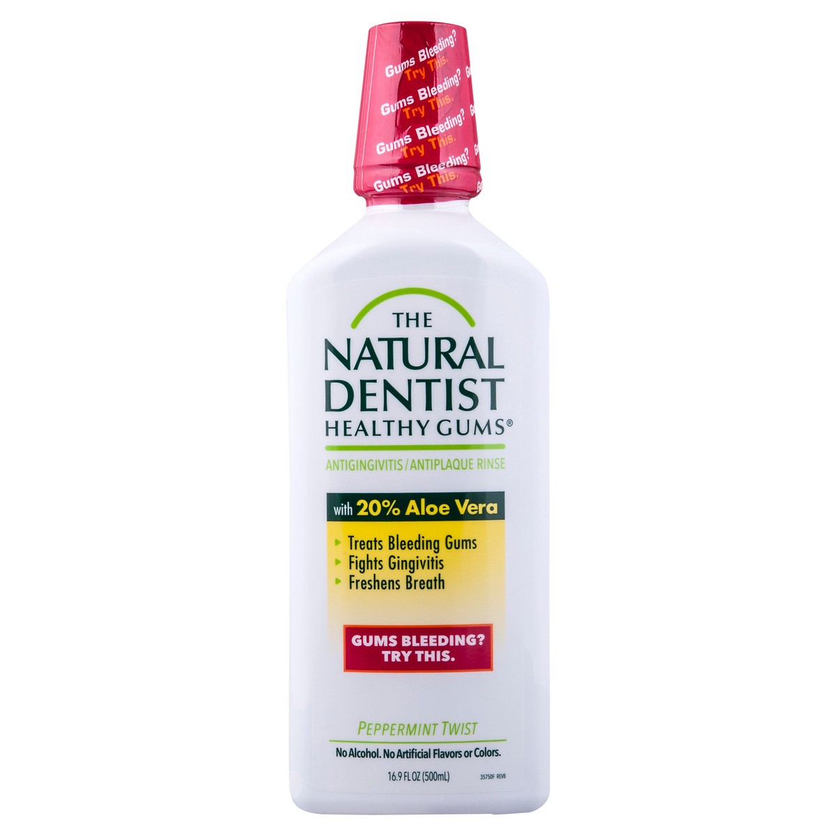 slide 11 of 11, Healthy Gums Antigingivitis Rinse - Peppermint Twist, 16.9 fl oz