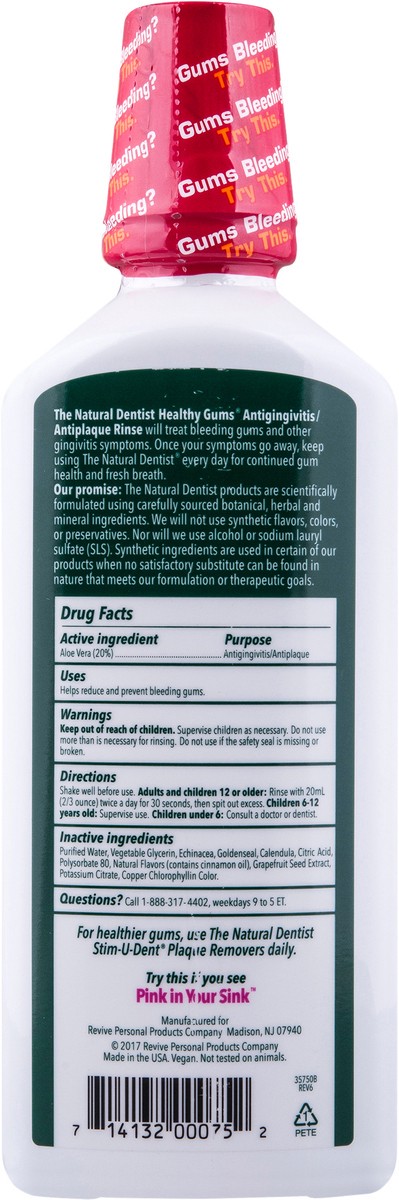 slide 2 of 11, Healthy Gums Antigingivitis Rinse - Peppermint Twist, 16.9 fl oz