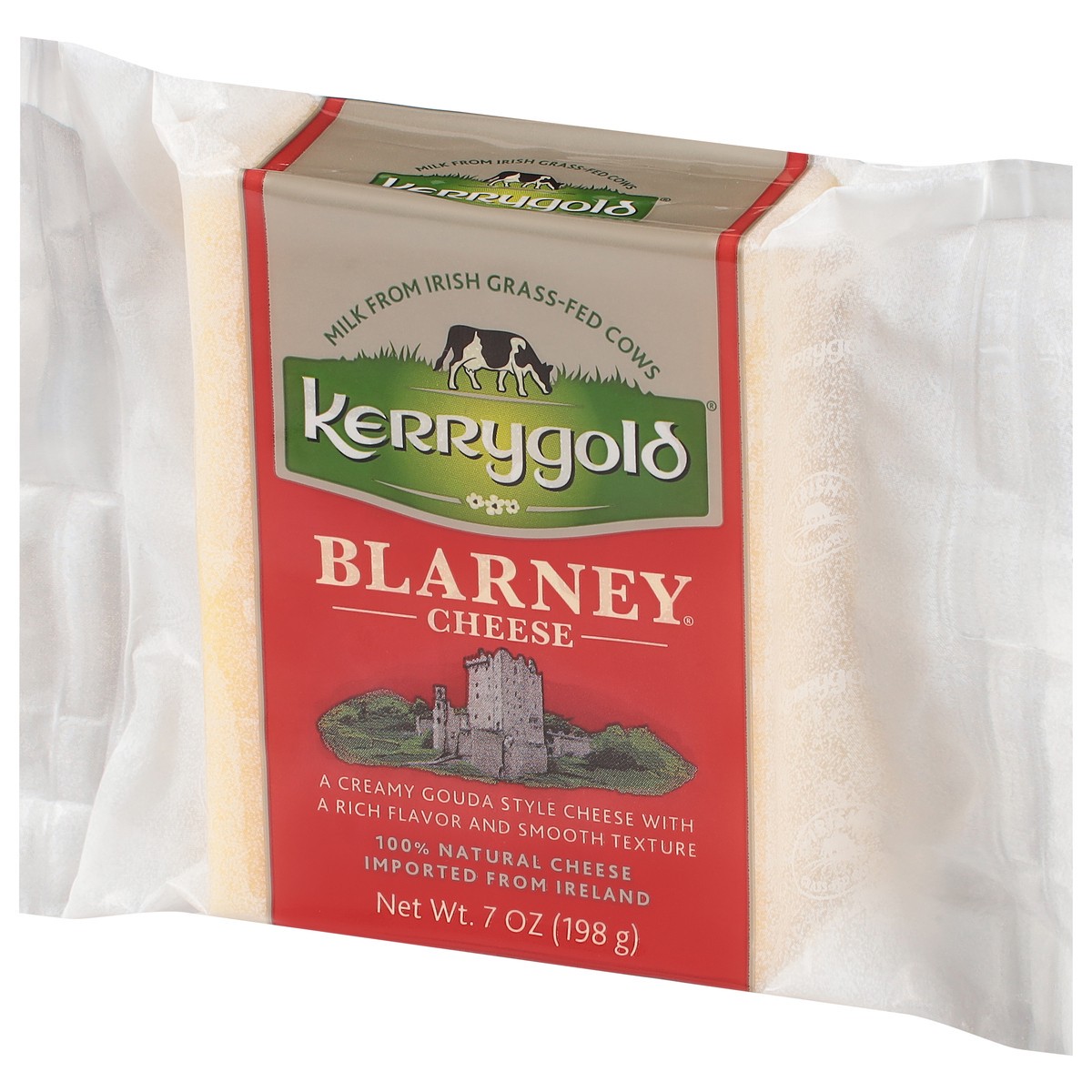 slide 3 of 11, Kerrygold Grass-Fed Blarney Castle Irish Cheese, 7oz, 7 oz