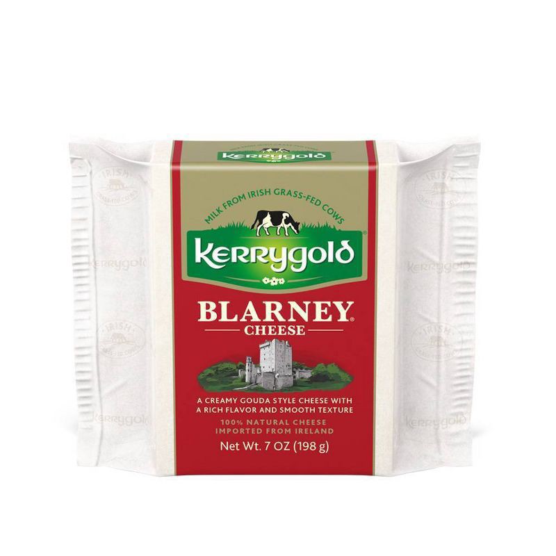slide 1 of 11, Kerrygold Grass-Fed Blarney Castle Irish Cheese, 7oz, 7 oz