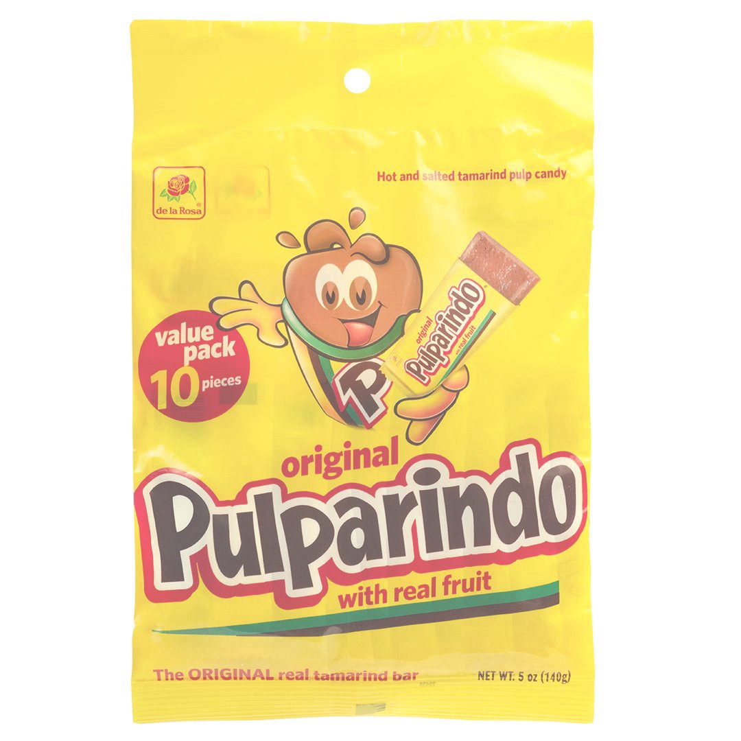 slide 1 of 1, Pulparindo Original Tamarind Bar Value Pack 10 Each, 10 ct