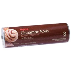 Hy-vee Cinnamon Rolls With Icing - 8 ct; 12.4 oz