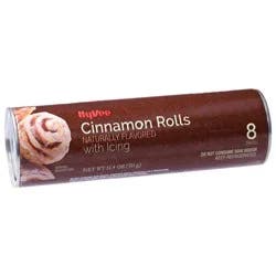 Hy-vee Cinnamon Rolls With Icing - 8 ct; 12.4 oz