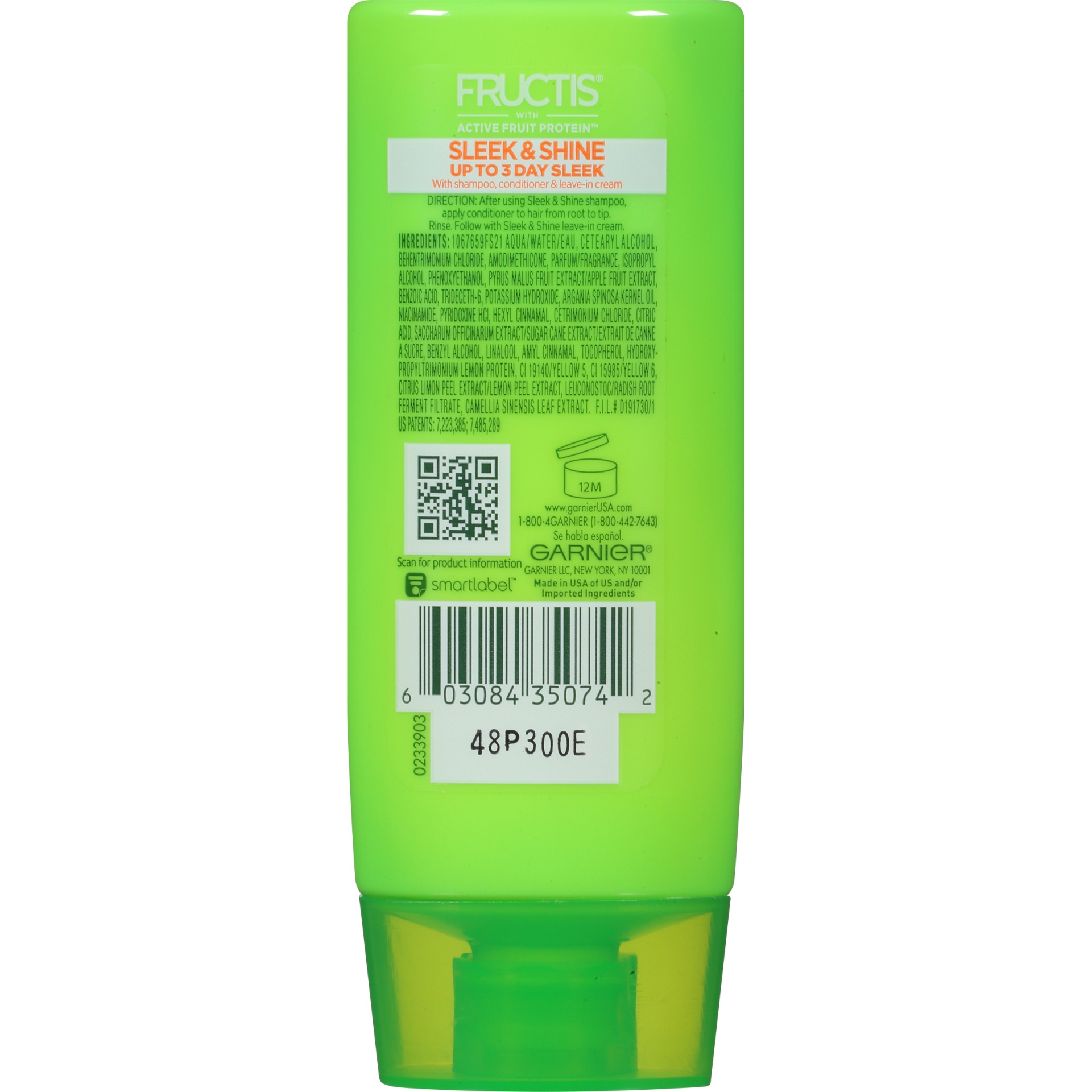 Garnier Fructis Sleek & Shine Travel Size Conditioner 3 fl oz Shipt