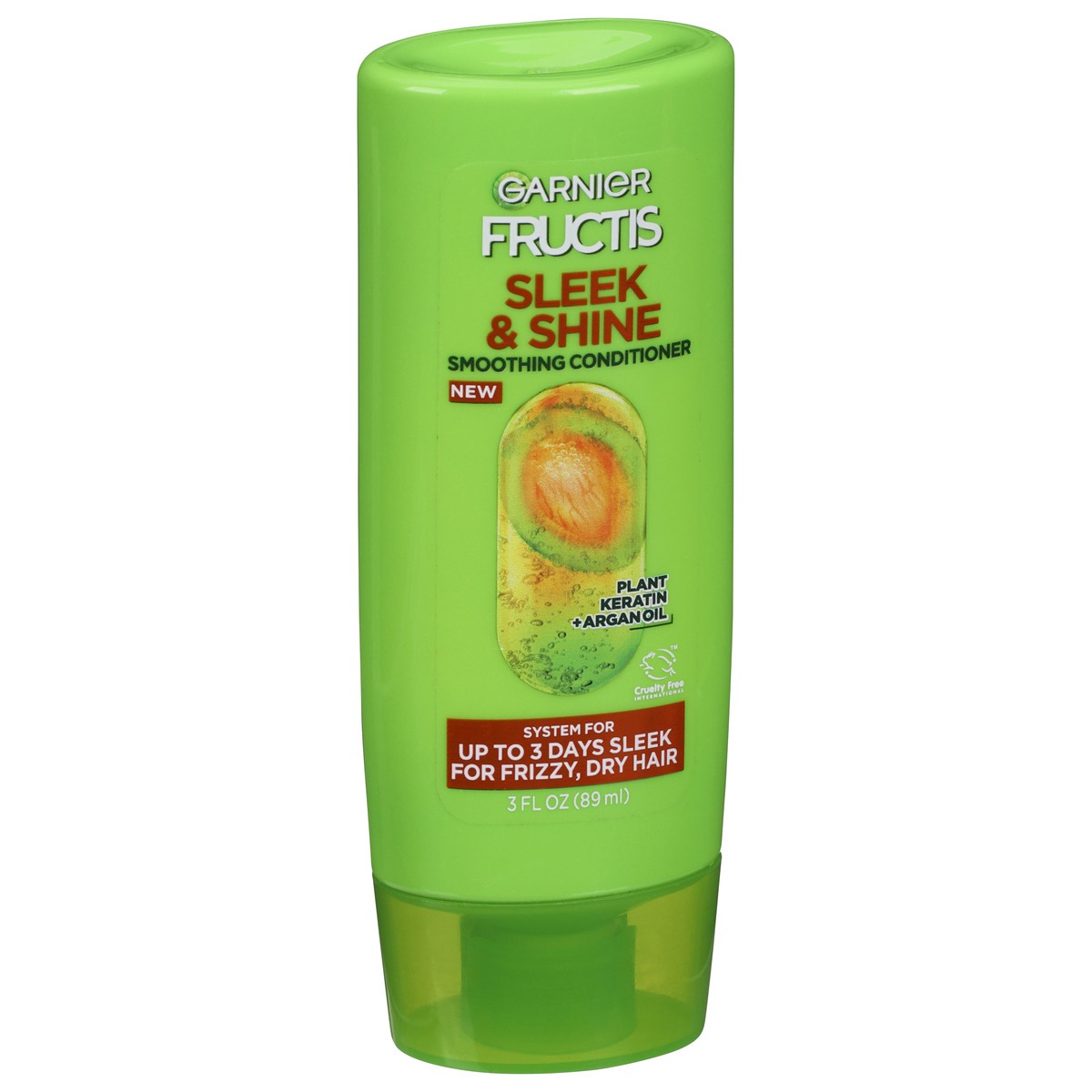 slide 8 of 11, Garnier Sleek & Shine Smoothing Conditioner 3 fl oz, 3 fl oz