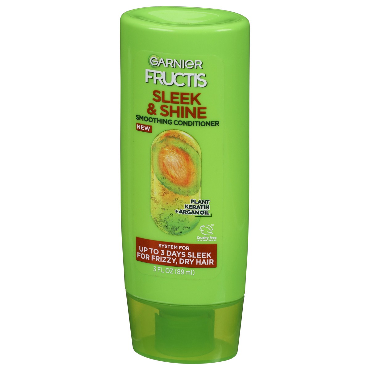 slide 5 of 11, Garnier Sleek & Shine Smoothing Conditioner 3 fl oz, 3 fl oz