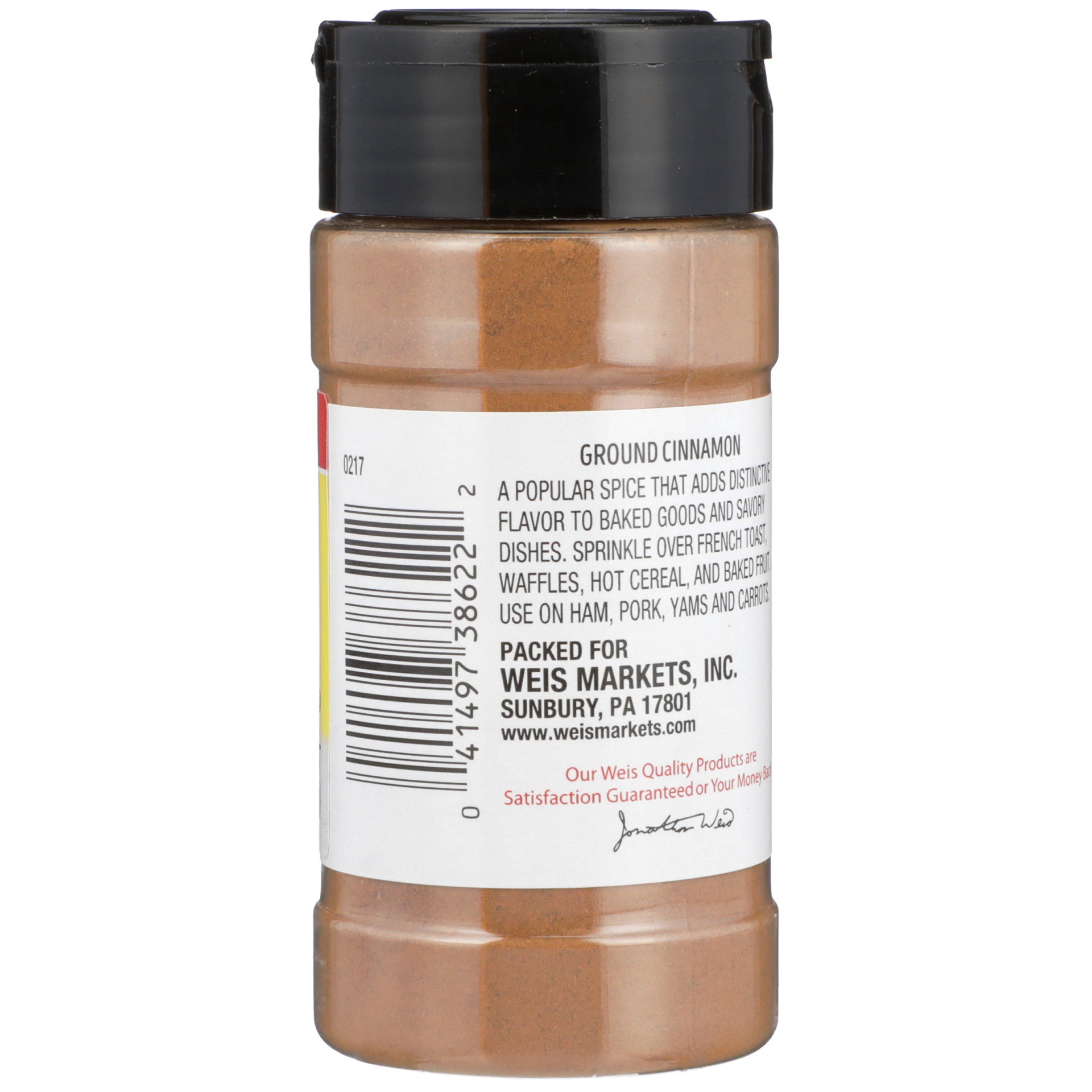 slide 6 of 6, Weis Quality Ground Cinnamon Spices, 2.37 oz