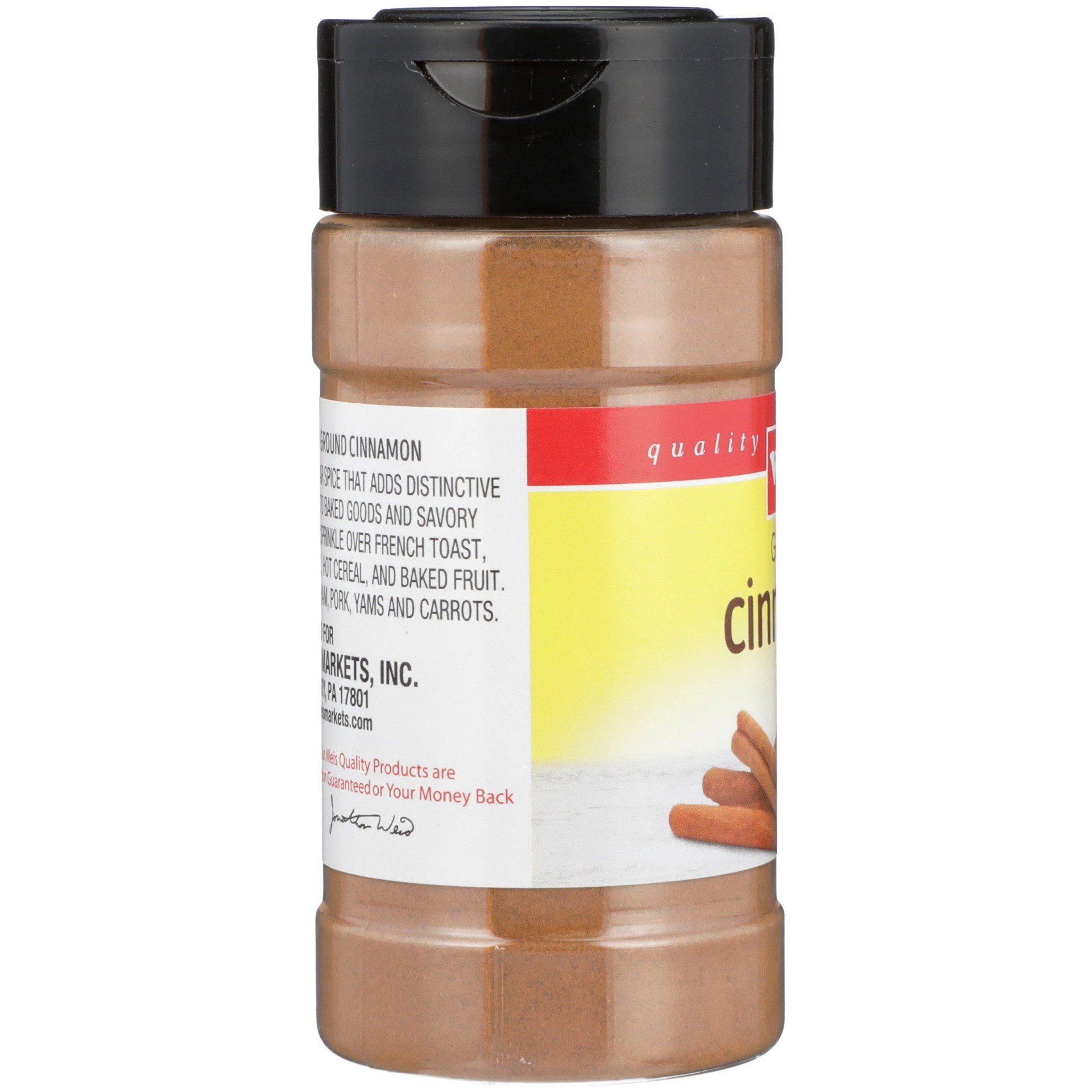 slide 3 of 6, Weis Quality Ground Cinnamon Spices, 2.37 oz