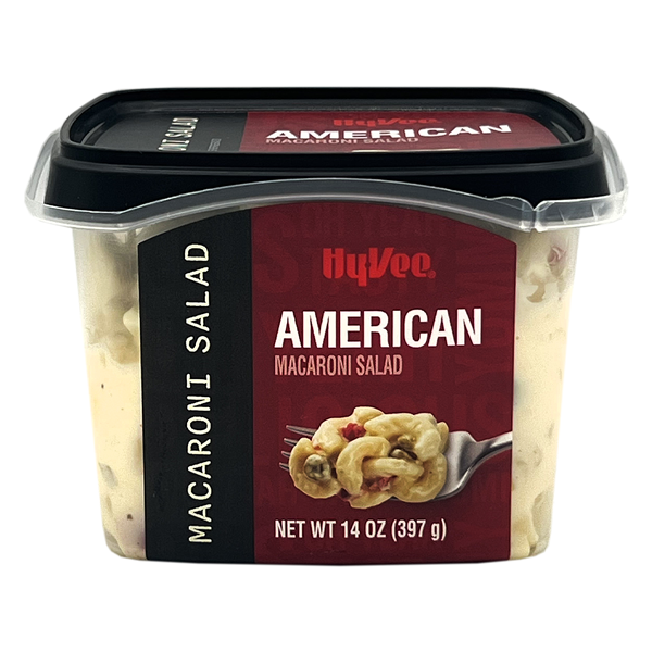 slide 1 of 1, Hy-Vee American Macaroni Salad, 16 oz