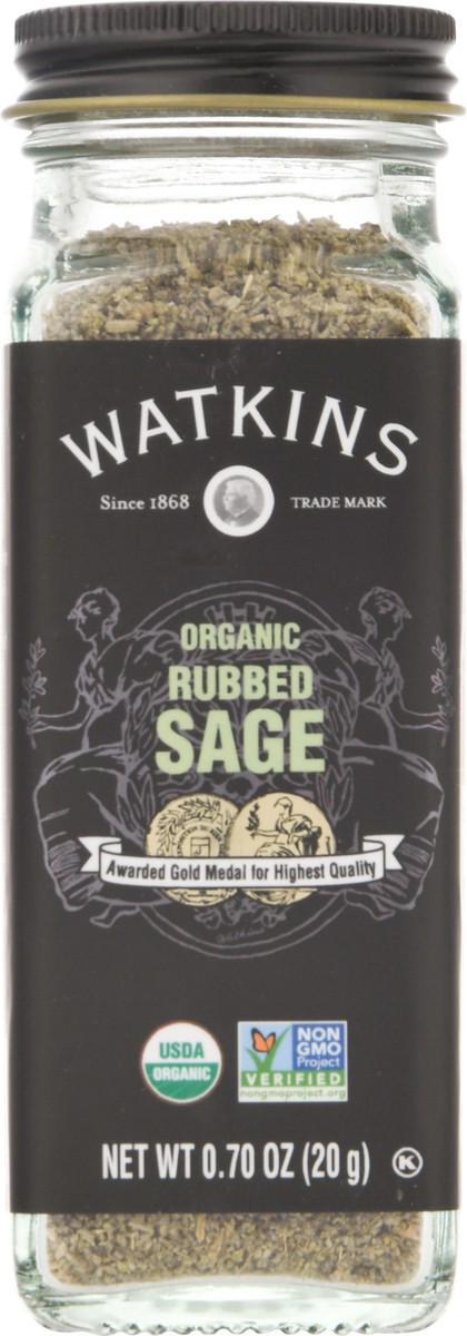 slide 10 of 11, Watkins Rubbed Organic Sage 0.70 oz, 1.26 oz