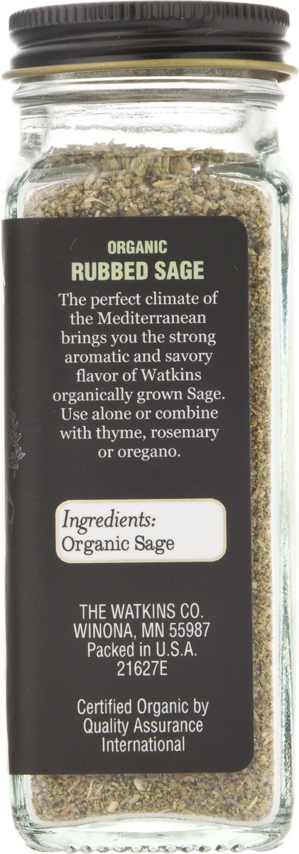 slide 8 of 11, Watkins Rubbed Organic Sage 0.70 oz, 1.26 oz