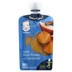 Gerber Apple Sweet Potato with Cinnamon Toddler Fruit & Veggies Squeezable Puree
