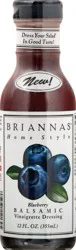 Briannas Home Style Blueberry Balsamic Vinaigrette Dressing 12 oz