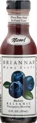Briannas Home Style Blueberry Balsamic Vinaigrette Dressing 12 oz