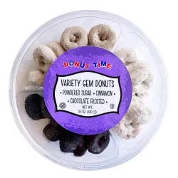 Donut Time Variety Gem Donuts