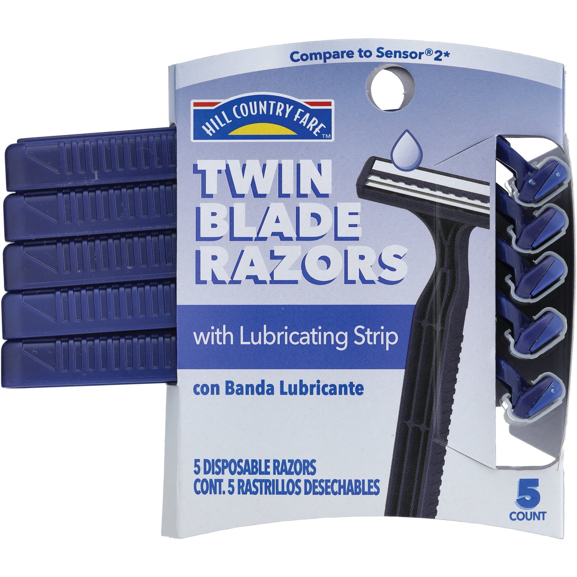 Hill Country Essentials Twin Blade Plus with Lubricating Strip ...