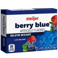 slide 3 of 29, Meijer Berry Blue Gelatin, 3 oz