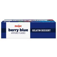 slide 27 of 29, Meijer Berry Blue Gelatin, 3 oz