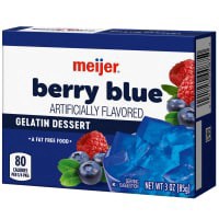 slide 24 of 29, Meijer Berry Blue Gelatin, 3 oz