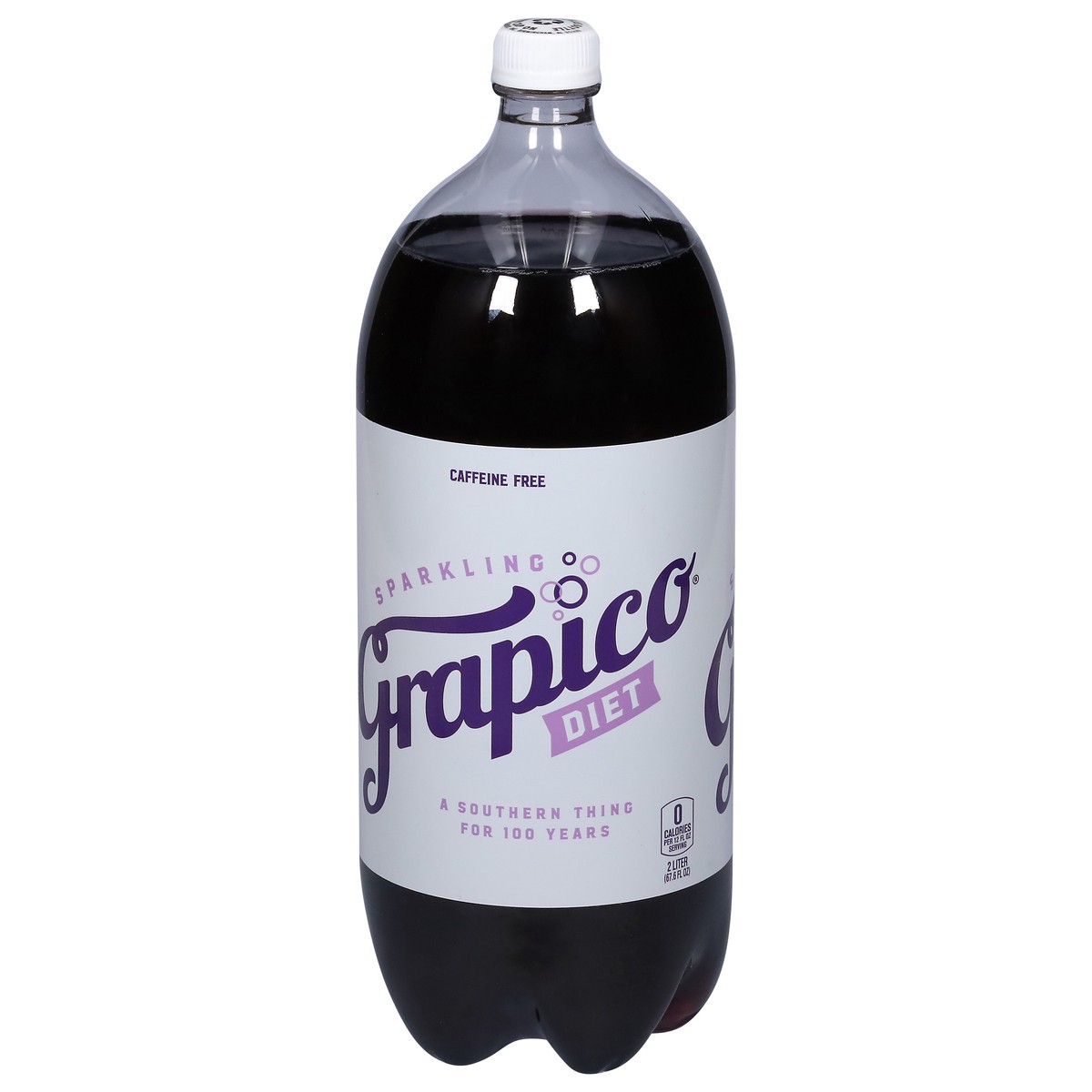 slide 8 of 9, Grapico Diet Grape Soda Bottle - 2 liter, 2 liter