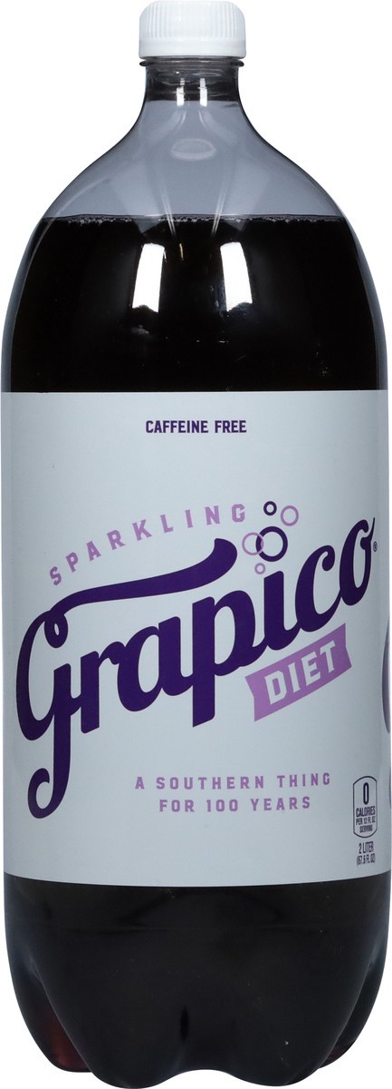 slide 5 of 9, Grapico Diet Grape Soda Bottle - 2 liter, 2 liter