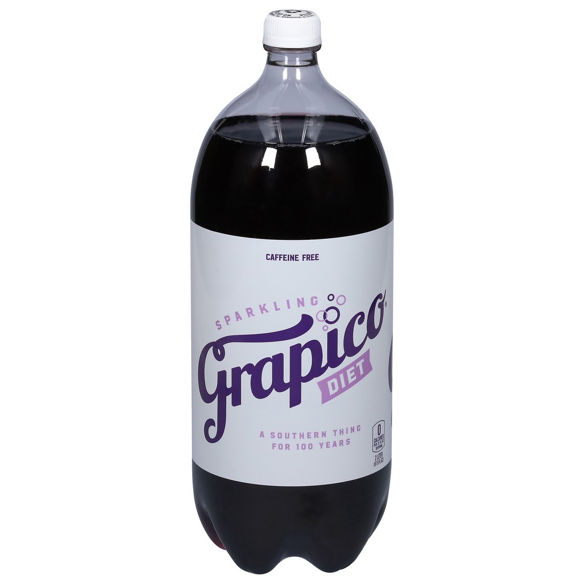 slide 1 of 9, Grapico Diet Grape Soda Bottle - 2 liter, 2 liter