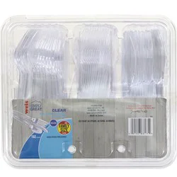 Weis Quality Full Size 192PC Cutlery