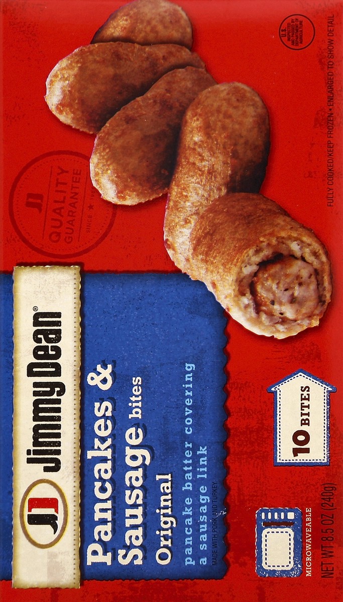 slide 5 of 6, Jimmy Dean Original Pancakes and Sausage Minis, 10 ct