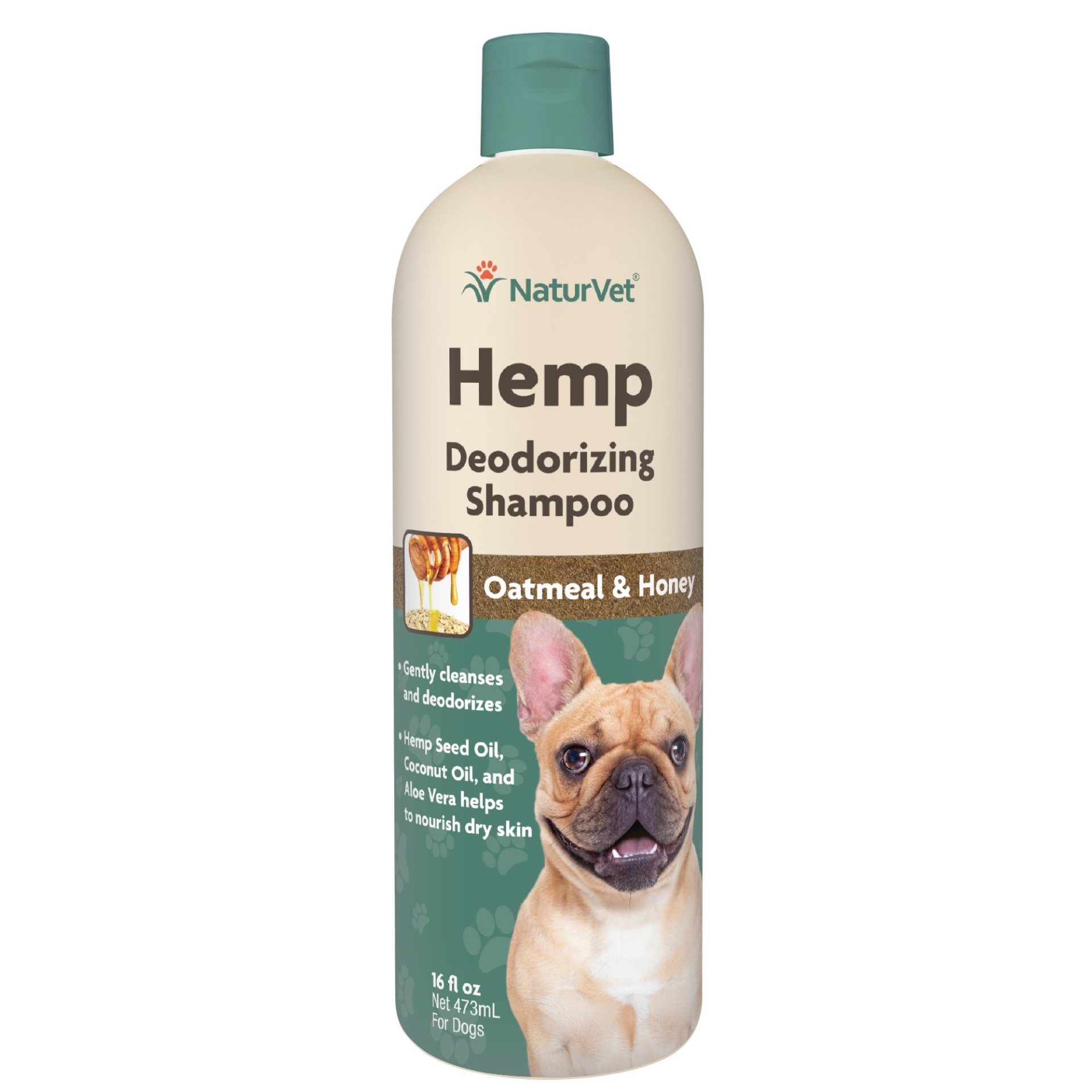 slide 1 of 1, NaturVet Hemp Deodorizing Shampoo for Dogs, 16 fl oz