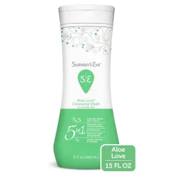 Summer's Eve 5 in 1 Cleansing Wash for Sensitive Skin Aloe Love