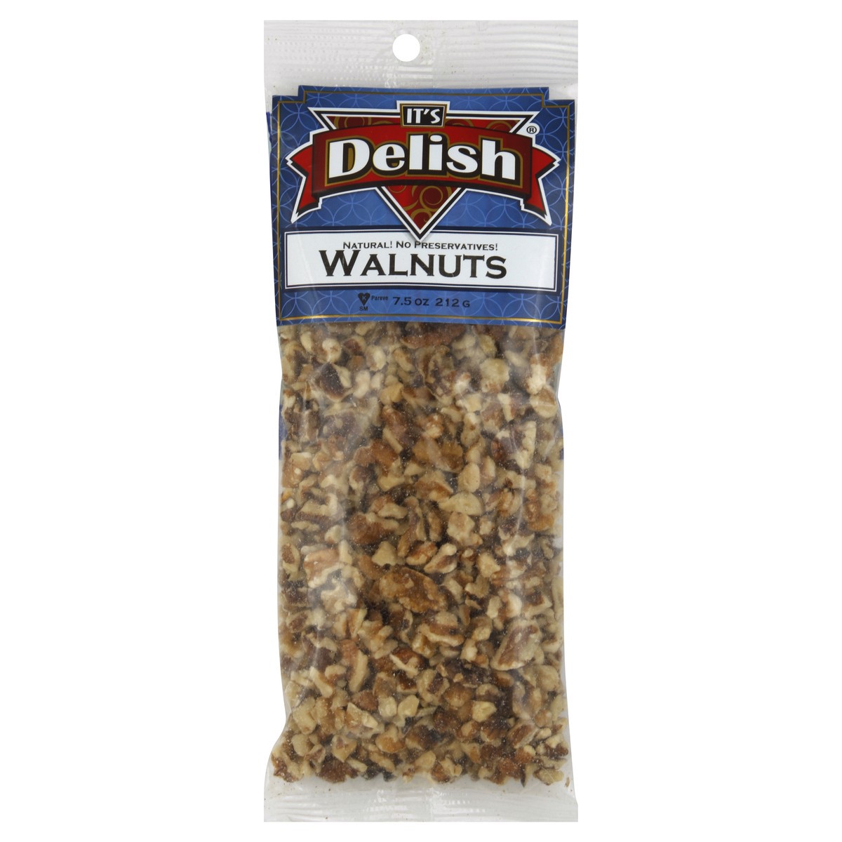 slide 2 of 3, It's Delish Its Delish Walnuts, 7.5 oz