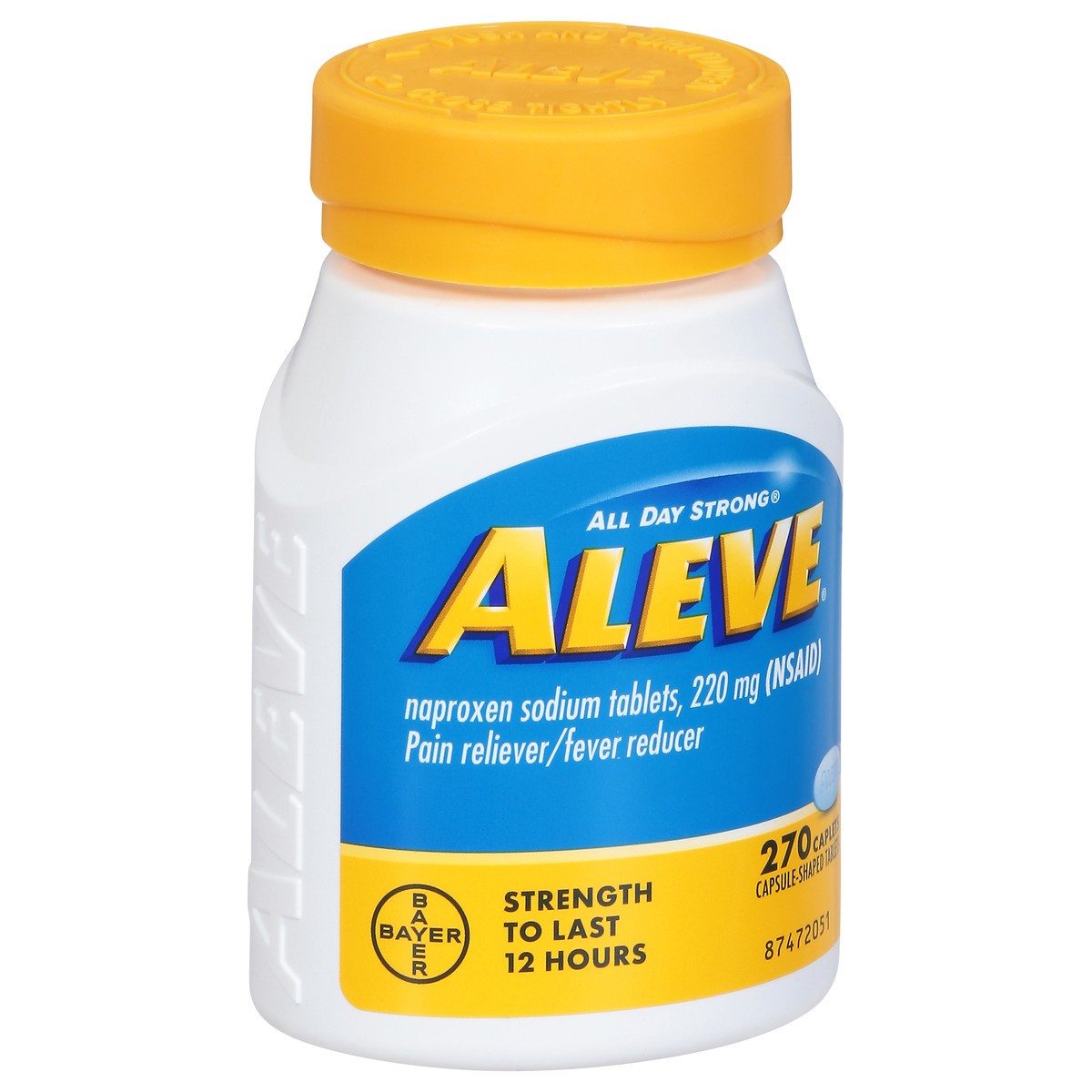 slide 5 of 13, Aleve Pain Relief Naproxen Sodium Caplets, 270 ct