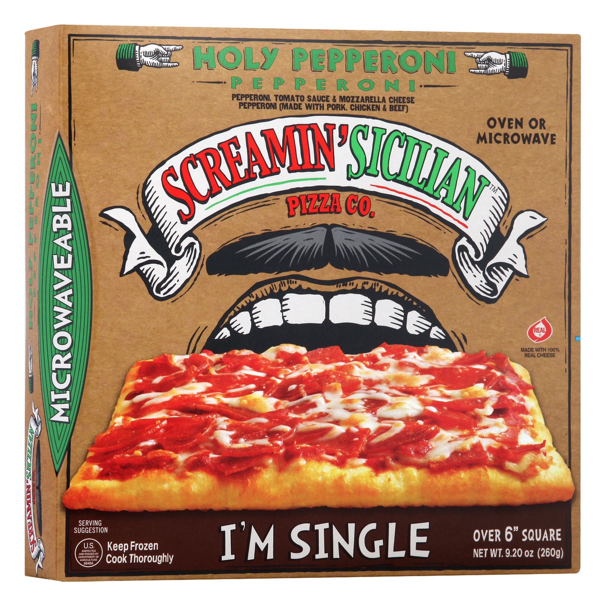 slide 7 of 11, Screamin' Sicilian Pepp Pizza Single, 