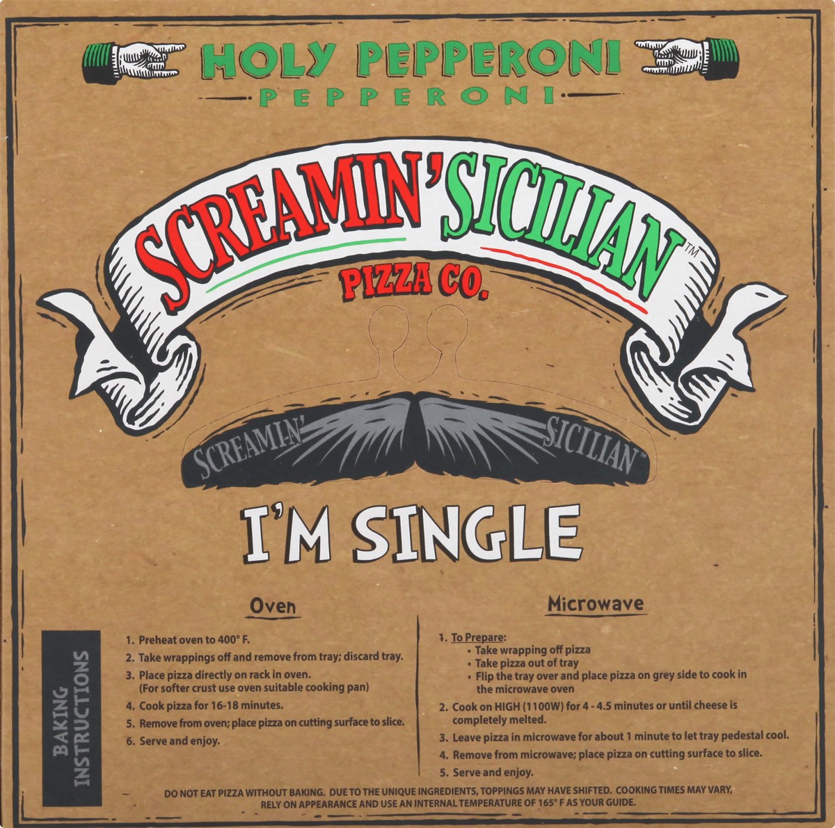 slide 8 of 11, Screamin' Sicilian Pepp Pizza Single, 