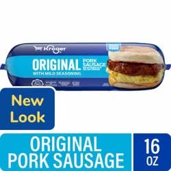 Kroger Mild Pork Sausage Roll
