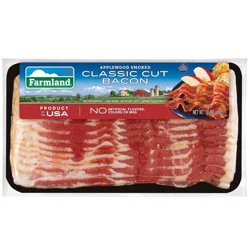 Farmland Naturally Applewood Smoked Bacon, 16 oz
