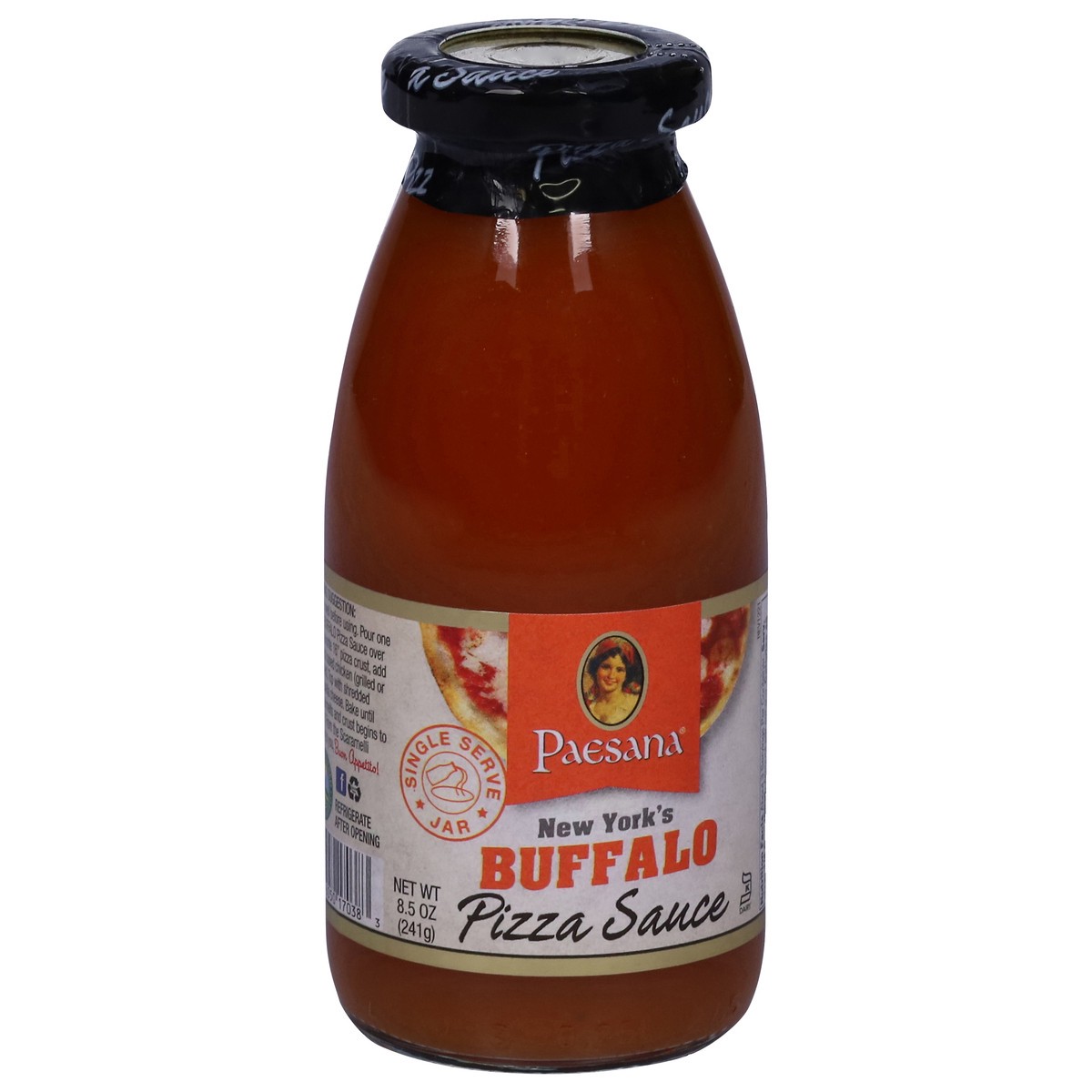 slide 5 of 13, Paesana New York's Buffalo Pizza Sauce, 8.5 oz