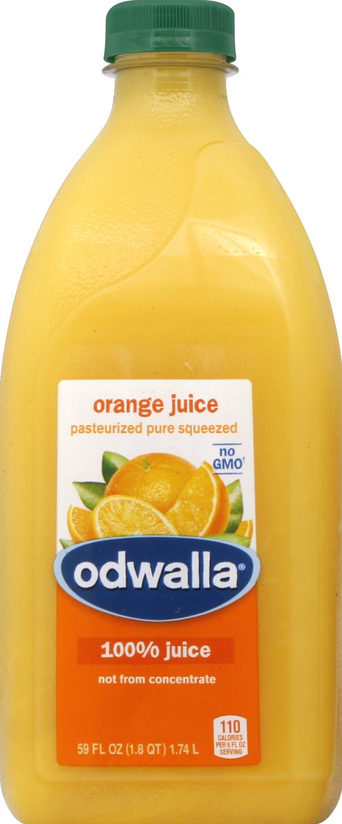 slide 4 of 4, Odwalla Orange 100% Juice, 59 fl oz
