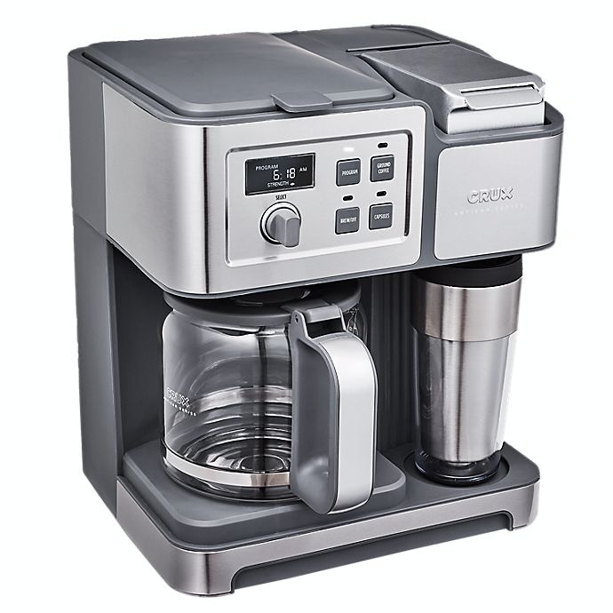 CRUX Artisan Series EasyBrew Coffee Maker - Grey 1 ct