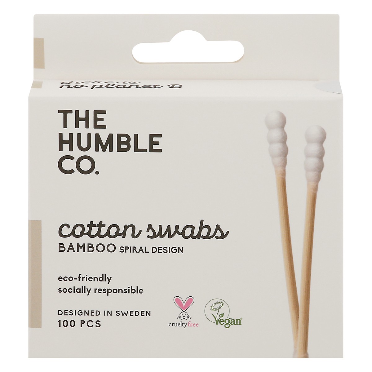 slide 2 of 9, The Humble Co. Spiral Design Bamboo Cotton Swabs 100 ea, 100 ct