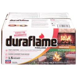 Duraflame Indoor/Outdoor Firelogs 6 - 2.5 lb Firelogs