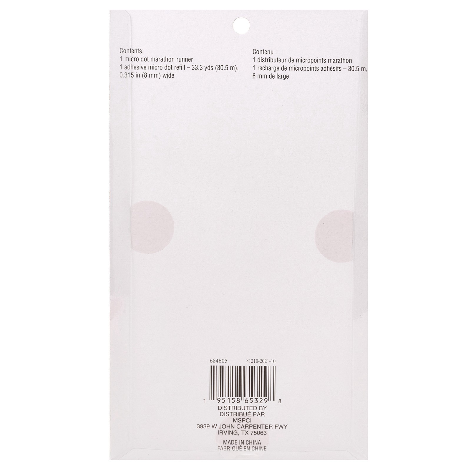 slide 2 of 4, Micro Dot Marathon Runner & Refill Set By Recollections, 33 yd x 0.315 in