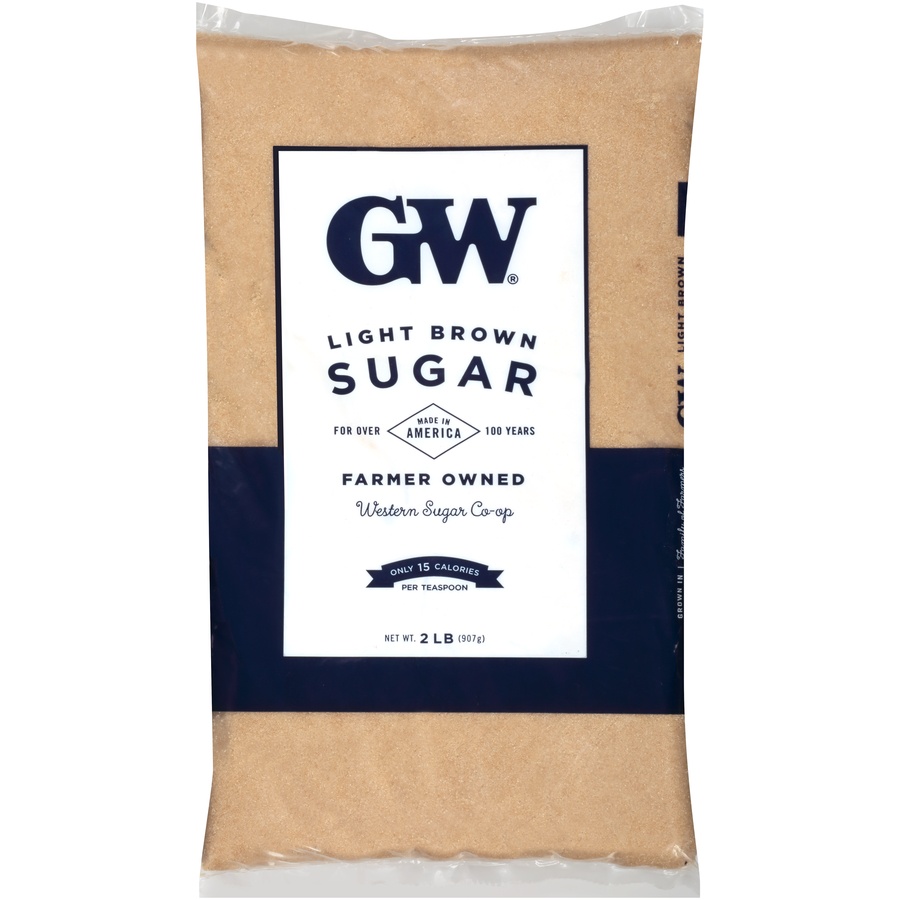 slide 1 of 6, GW Light Brown Sugar, 32 oz