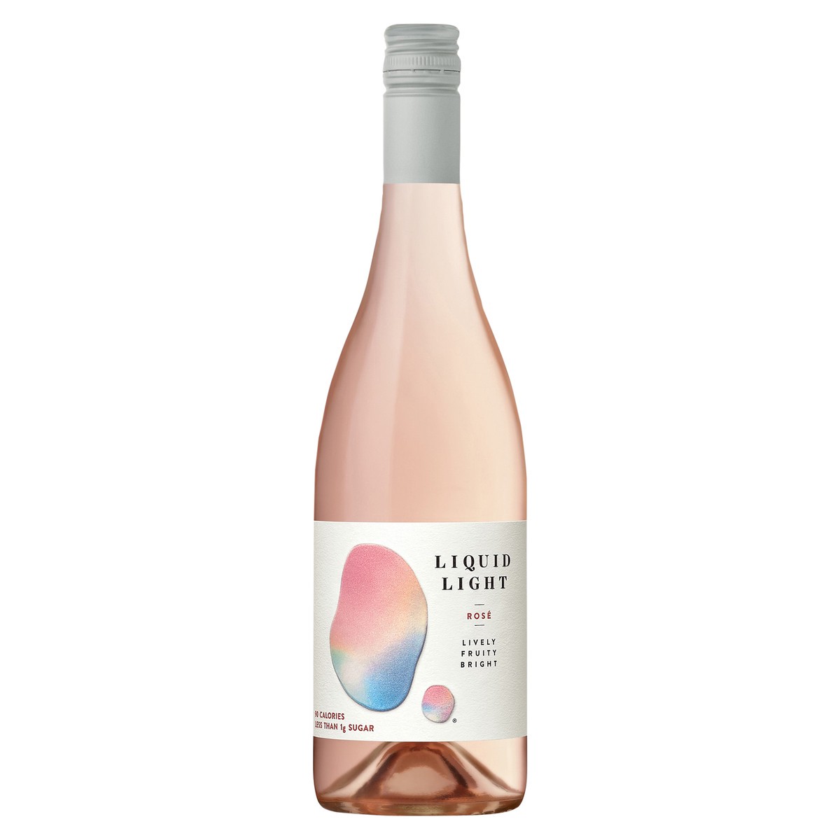 slide 1 of 7, Liquid Light Rosé Wine, 750 mL Bottle, 750 ml
