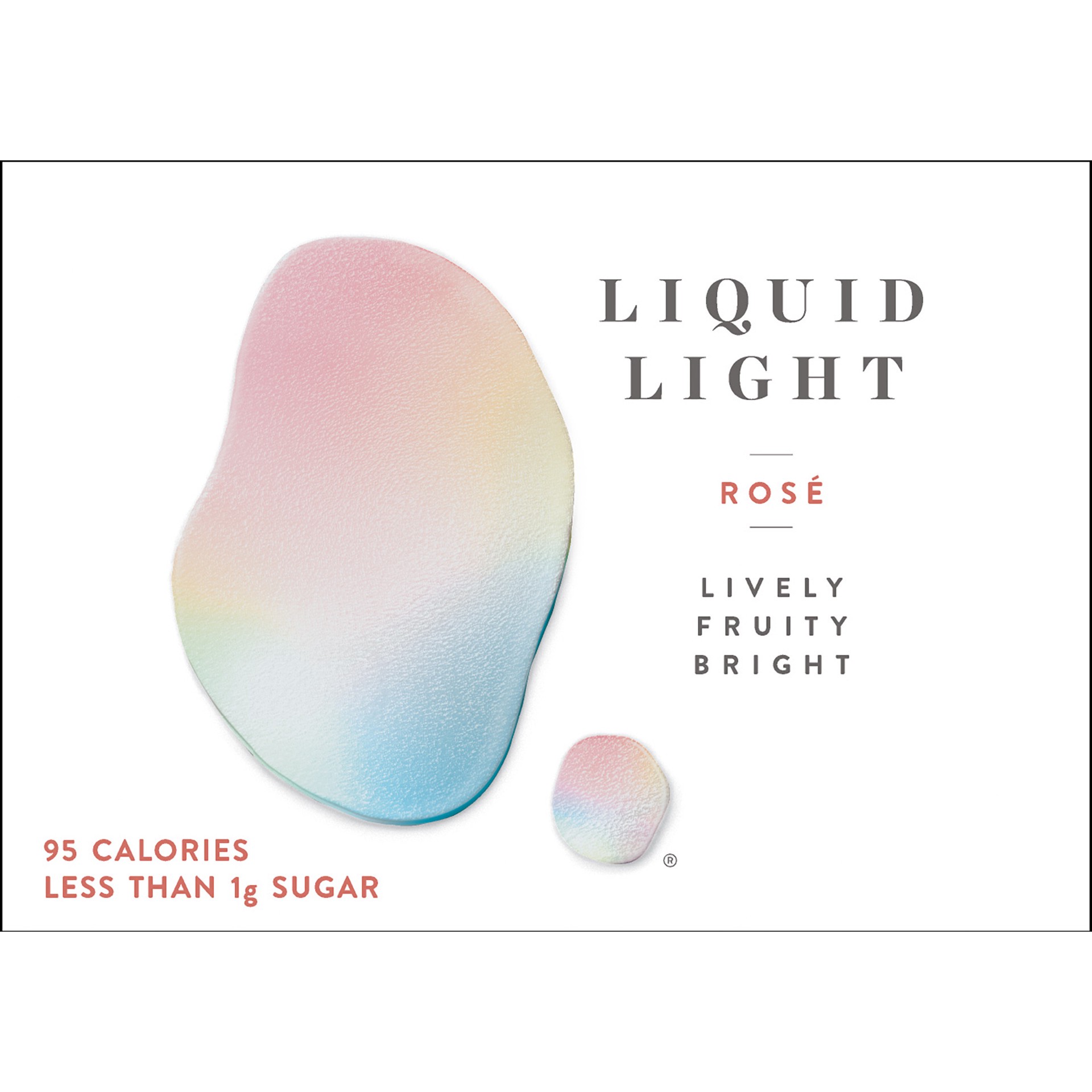slide 7 of 7, Liquid Light Rose Wine 750 mL Bottle, 750 ml