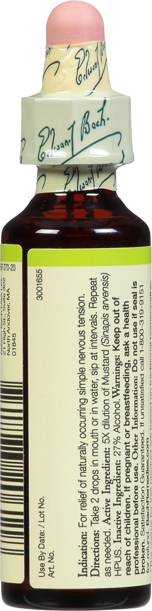 slide 5 of 9, Bach Flower Essence Mustard, 20 ml