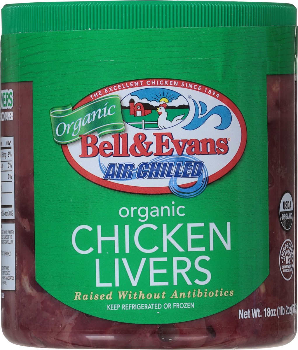 slide 7 of 9, Bell & Evans B&E Chicken Livers, 18 oz