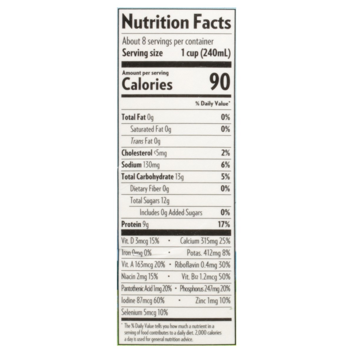 slide 8 of 13, Darigold Lactose Free Fat Free Milk 64 fl oz, 64 fl oz