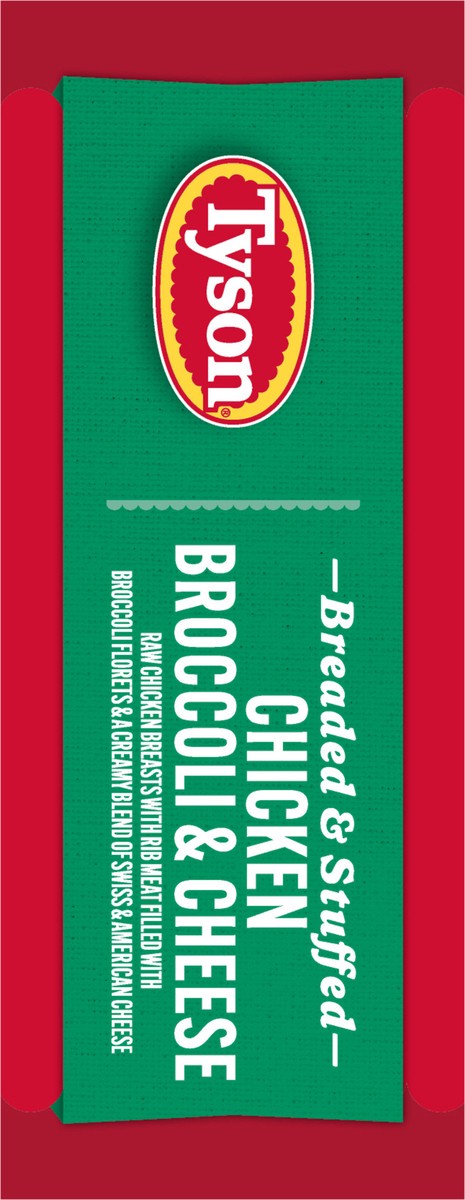 slide 3 of 16, Tyson Frozen Stuffed Chicken Breasts Broccoli Cheese, 6 Count, 6 ct